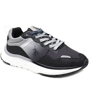 snekers barbati SNIPER001M/4NH1 BLACK/LIGHT GREY