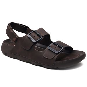 sandale barbati JM41132A DARK BROWN