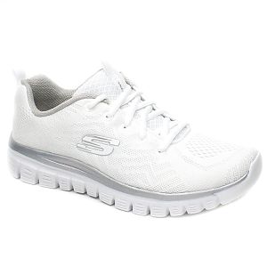 Pantofi dama sport Get Connected alb