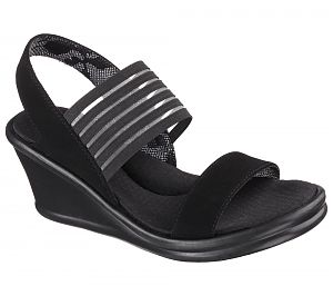 sandale dama negru