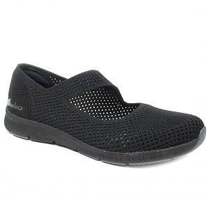 pantofi dama perforati 100349 negru