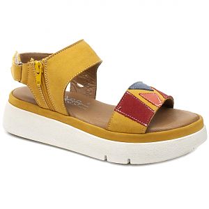 sandale dama O73046 J7 2 galben