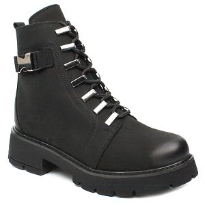 ghete dama 285 negru nubuk