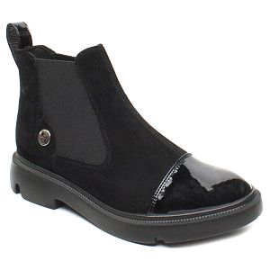 ghete dama D44 4204B negru velur