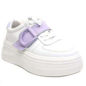 sneakers dama E23070 WHITE/LAVAND
