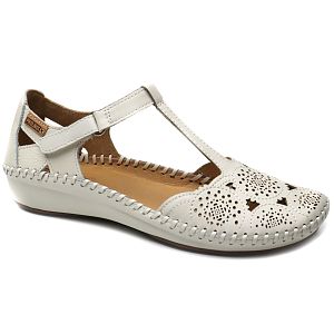 pantofi dama decupati 655 0734 crem