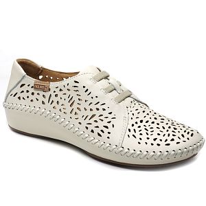 pantofi dama perforati 655 4783 crem