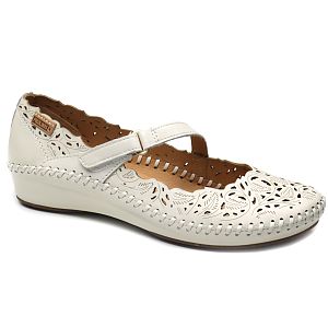 pantofi dama perforati 655 0898 crem