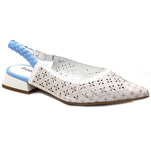 pantofi dama decupati MH003 S2449 alb