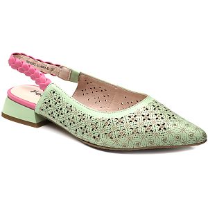 pantofi dama decupati MH003 S2449 vernil