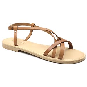sandale dama SVEZIA cognac