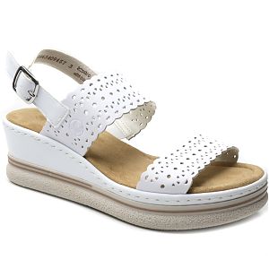 sandale dama 67704 80 alb