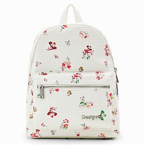 rucsac dama crem cu flori 24SAKP15